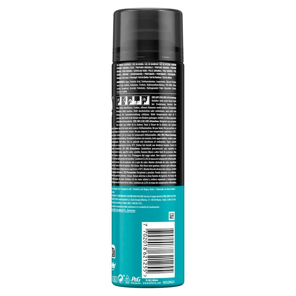 Bild: Gillette Classic Sensitive Rasiergel