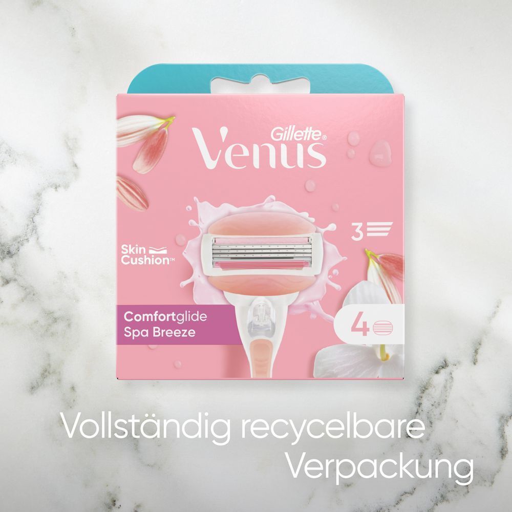 Bild: Gillette ComfortGlide Spa Breeze Rasierklingen
