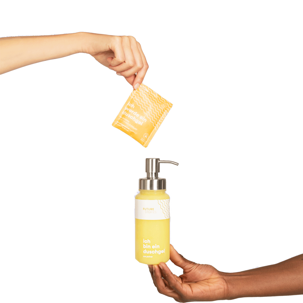 Bild: Future Stories Dusche Starterset Mango Orange