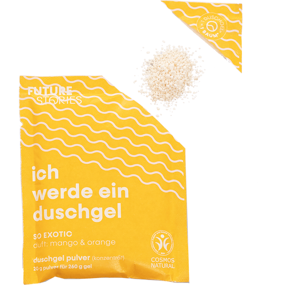 Bild: Future Stories Dusche Starterset Mango Orange