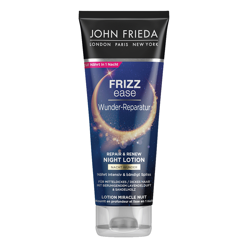 Bild: JOHN FRIEDA FRIZZ EASE Wunder Reparatur Repair & Renew Night Lotion