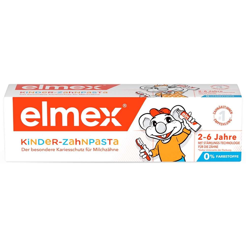 Bild: elmex Kinder Zahnpasta 2-6 Jahre
