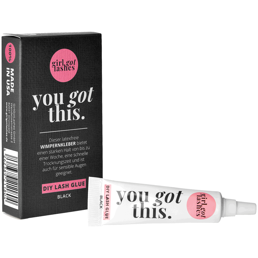 Bild: GirlGotLashes Wimpernkleber You Got This Black