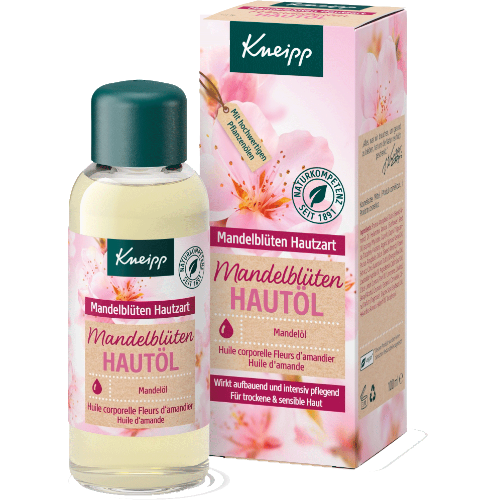 Bild: Kneipp Hautöl Mandelblüten Hautzart