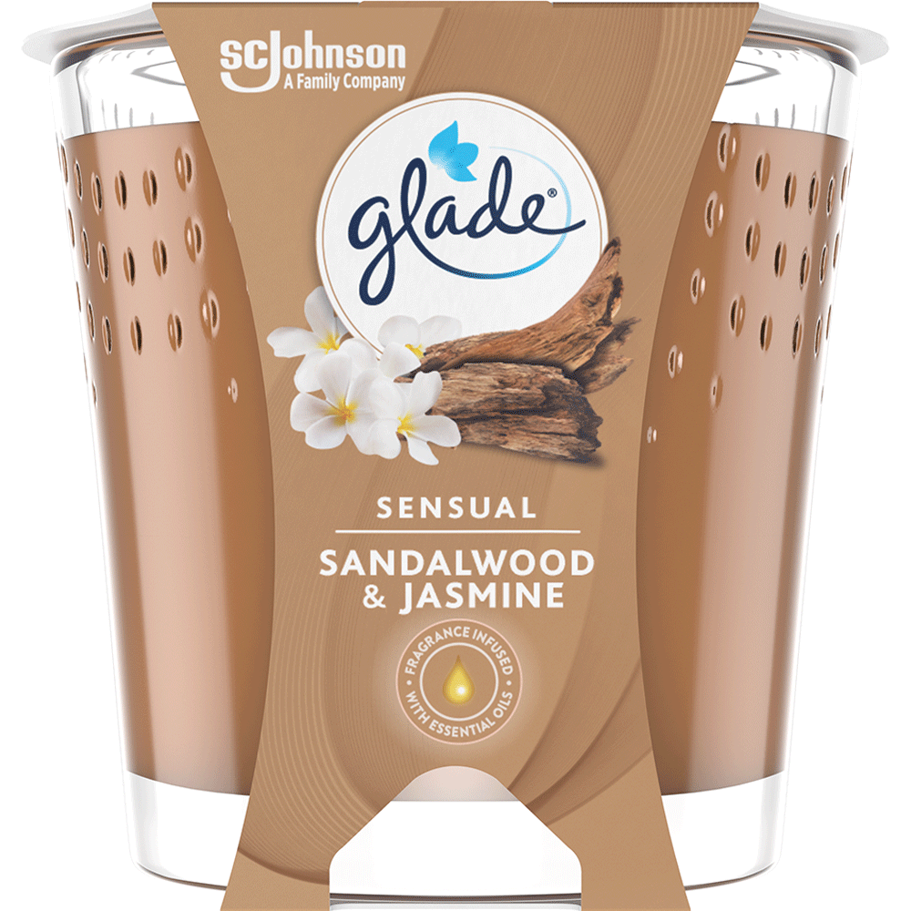 Bild: Glade Duftkerze Sandalwood & Jasmine