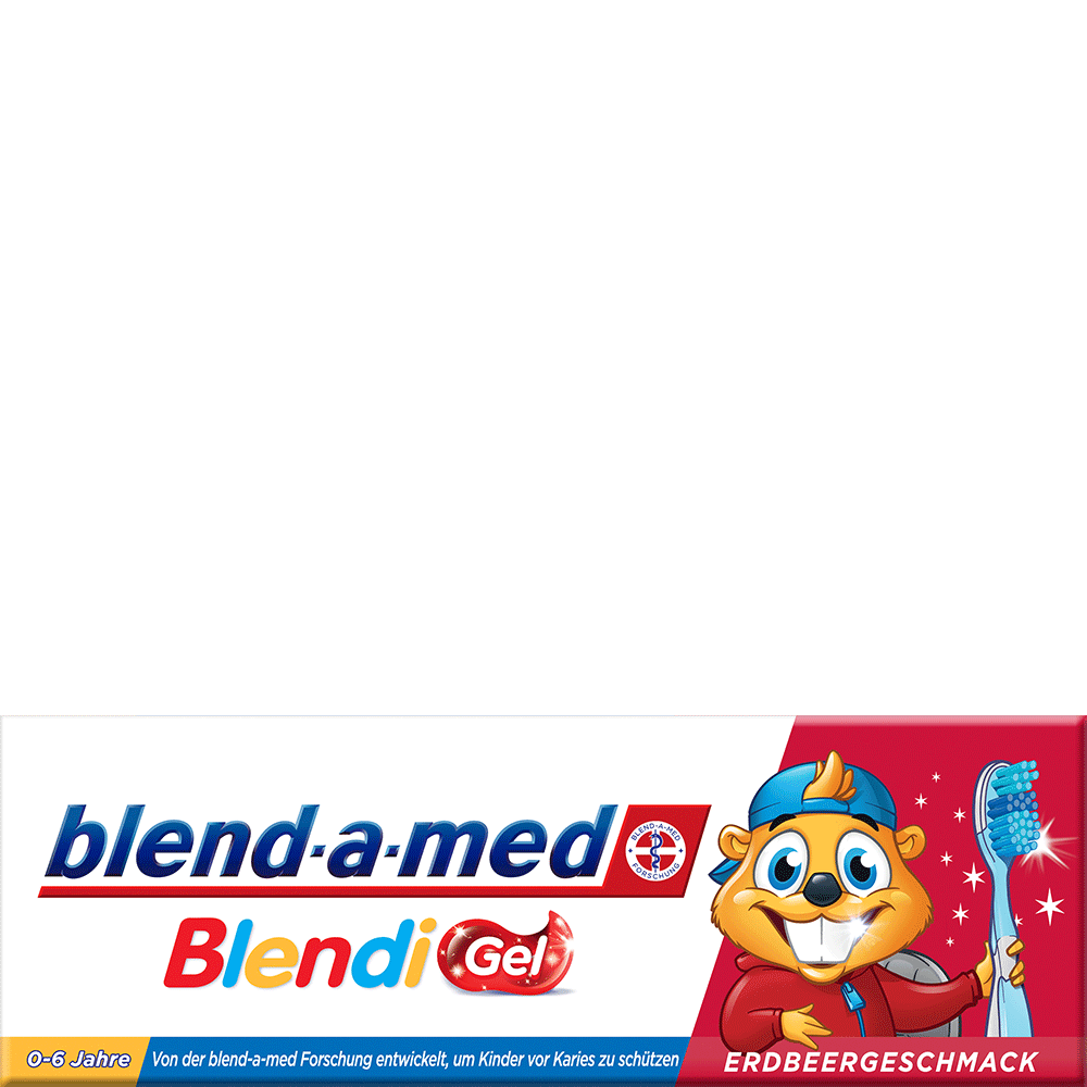 Bild: blend-a-med Blendi Gel Kinder-Zahnpasta