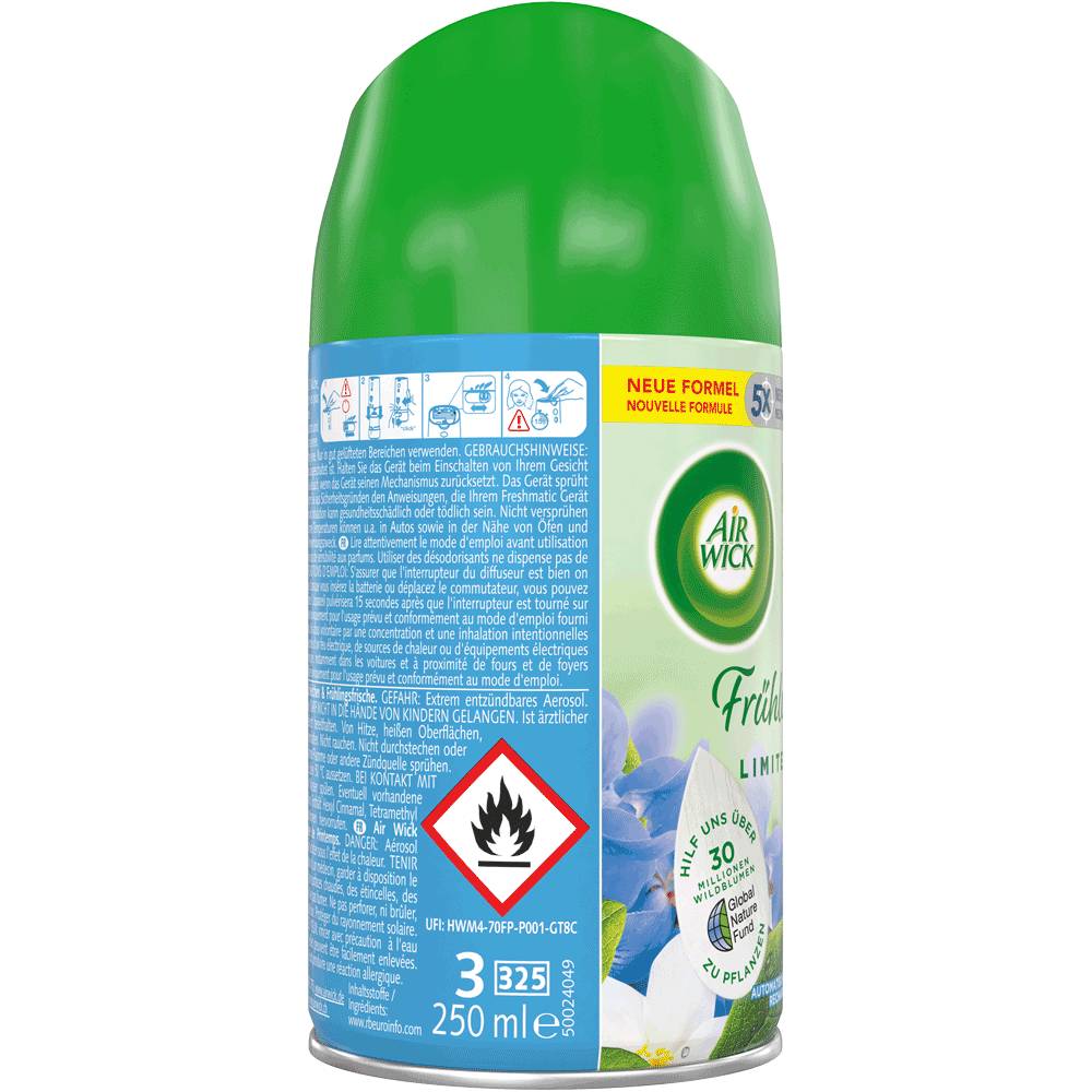 Bild: AIRWICK Freshmatic Frühlingstraum Veilchen & Frühlingsfrische Nachfüllung