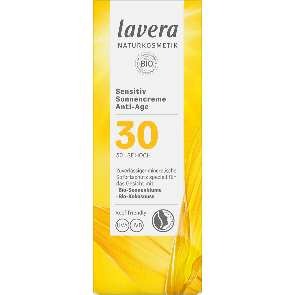 Bild: lavera Sonnencreme Anti-Age LSF 30