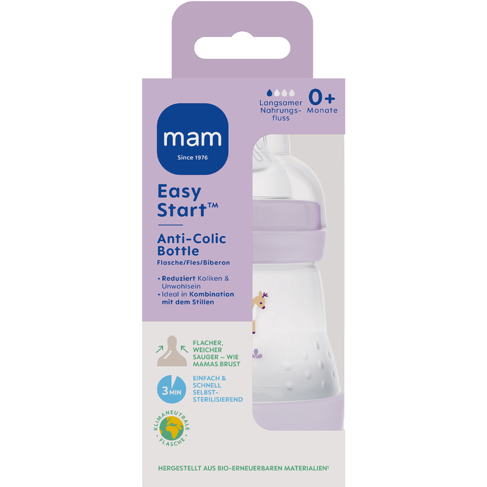 Bild: MAM Easy Start Anti-Colic Bottle 0+ Monate