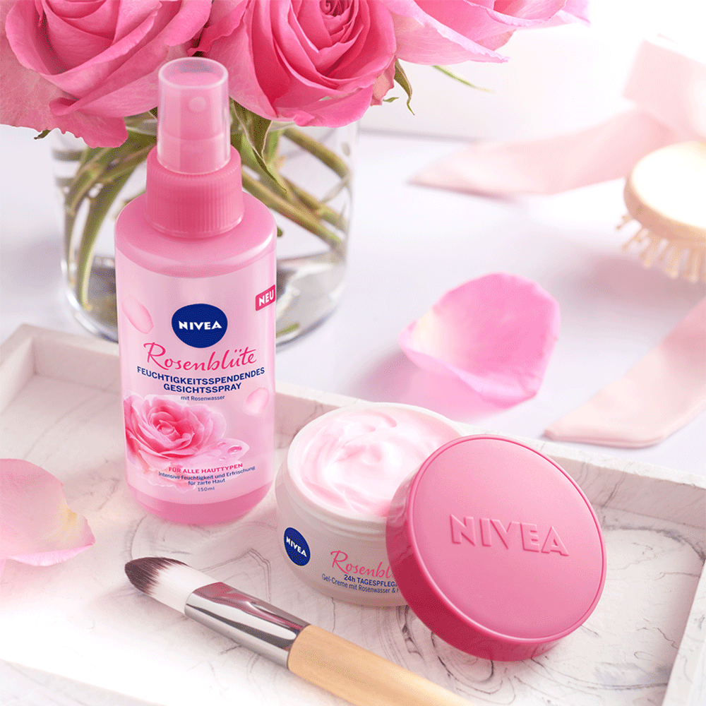 Bild: NIVEA Gesichtsspray Rosenblüte 