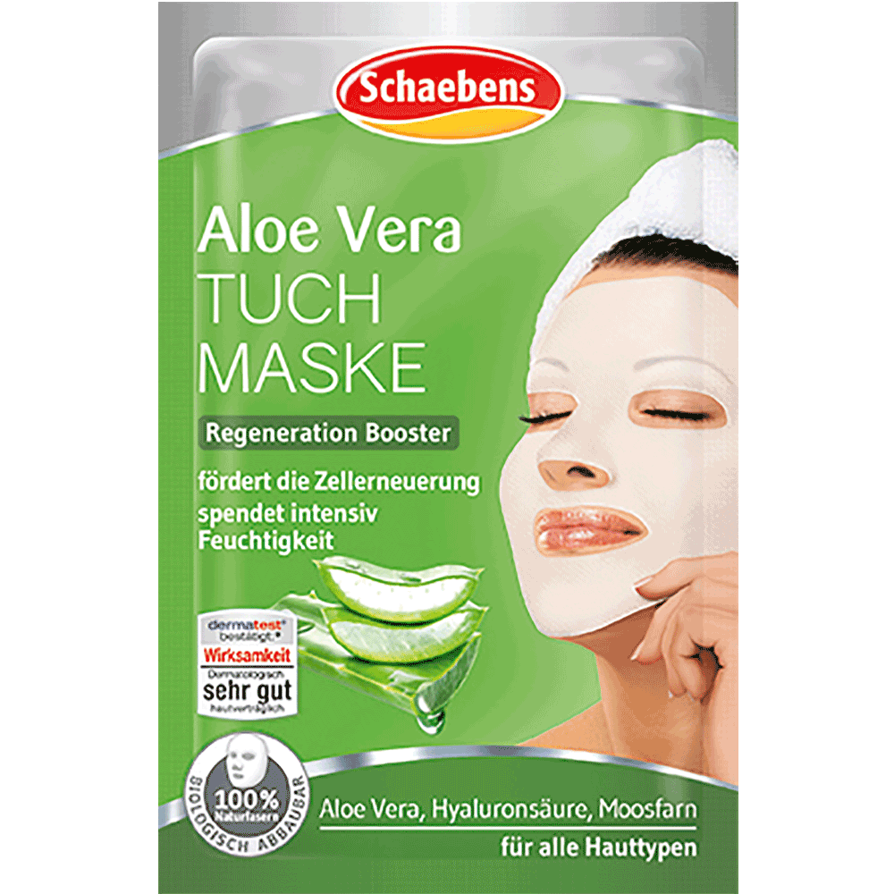 Bild: Schaebens Aloe Vera Tuchmaske
