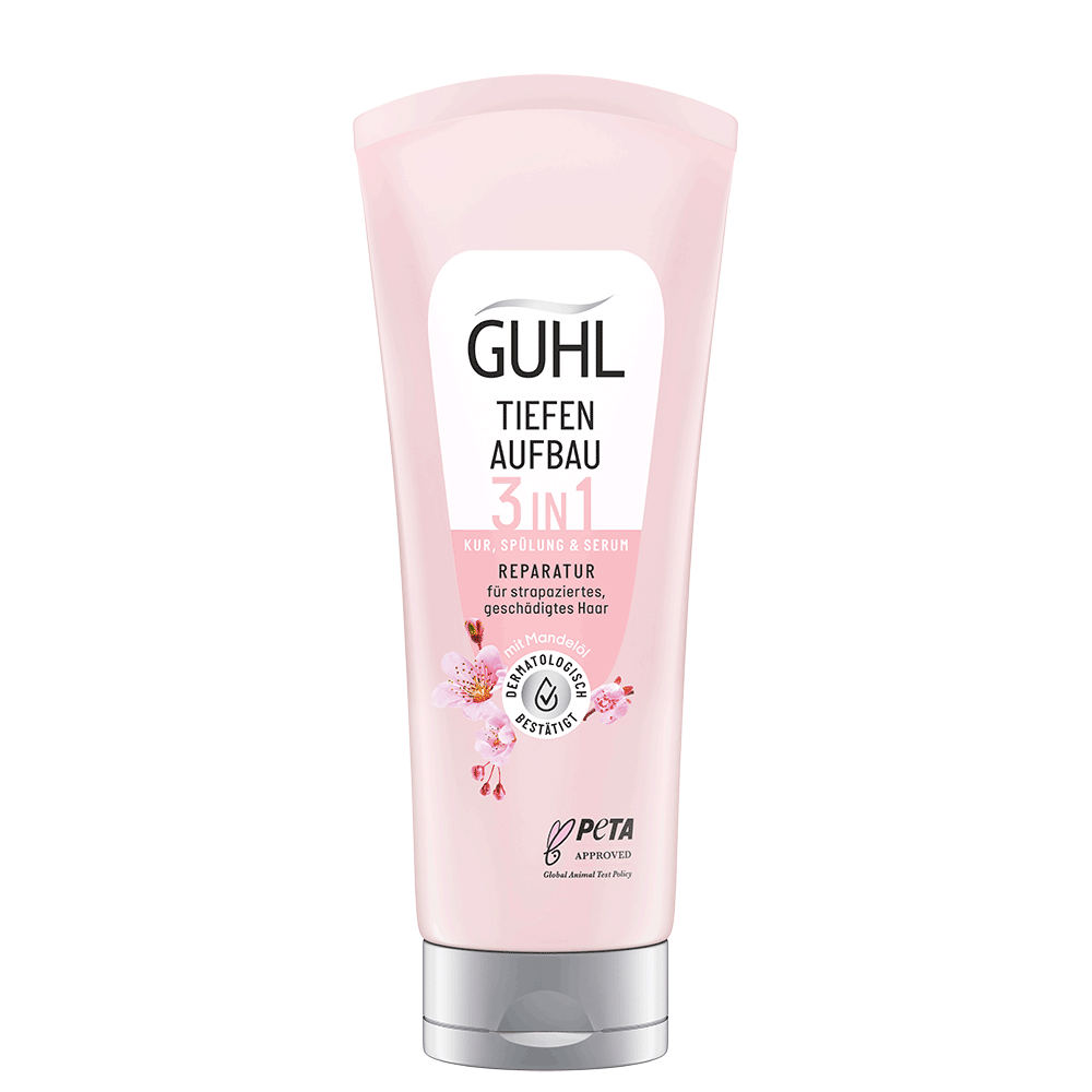 Bild: GUHL 3in1 Tiefenaufbau Kur, Spülung und Serum