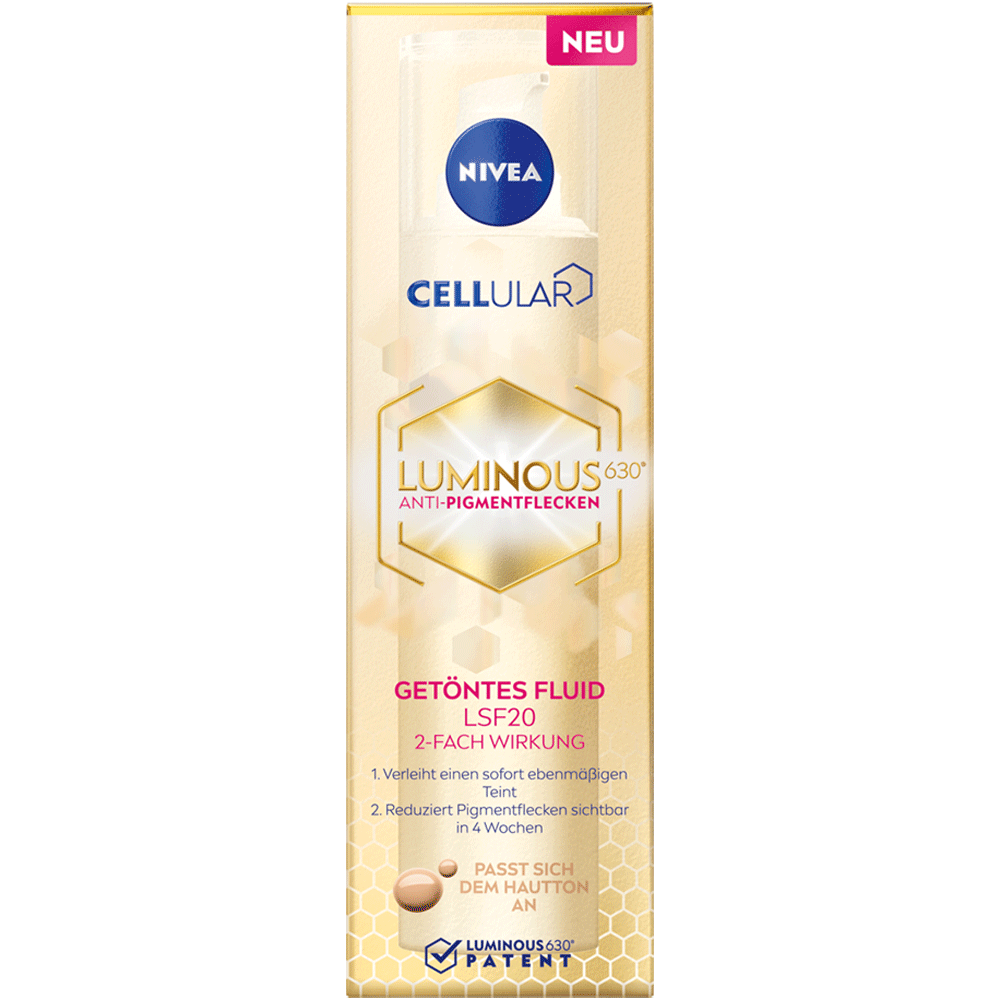 Bild: NIVEA Cellular Luminous Getöntes Fluid Getöntes Fluid LSF 20