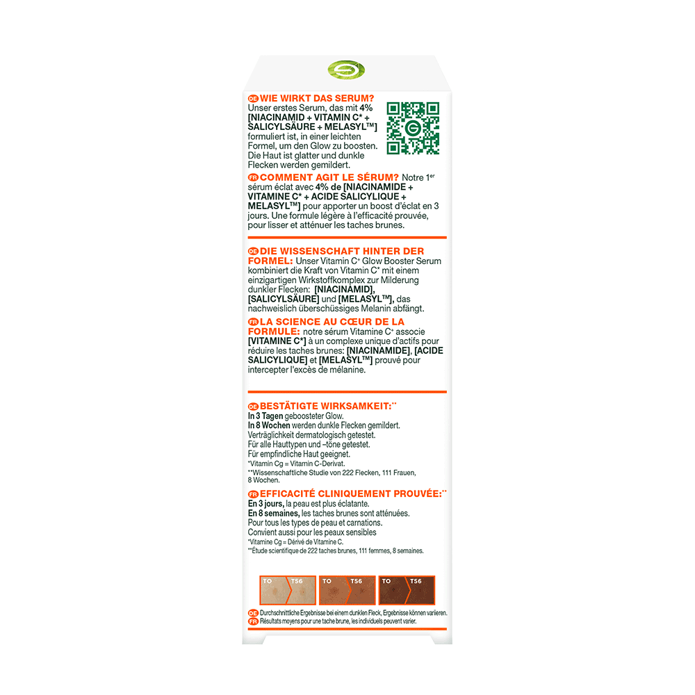 Bild: GARNIER Vitamin C+ Glow Booster Serum 