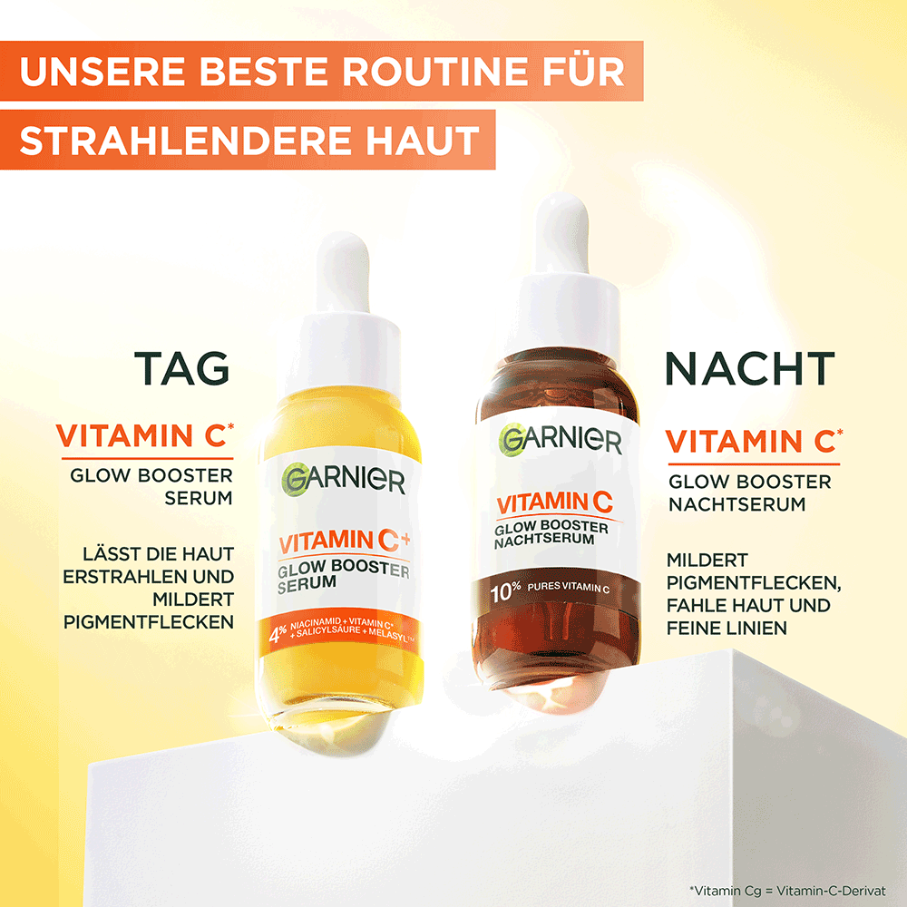Bild: GARNIER Vitamin C+ Glow Booster Serum 