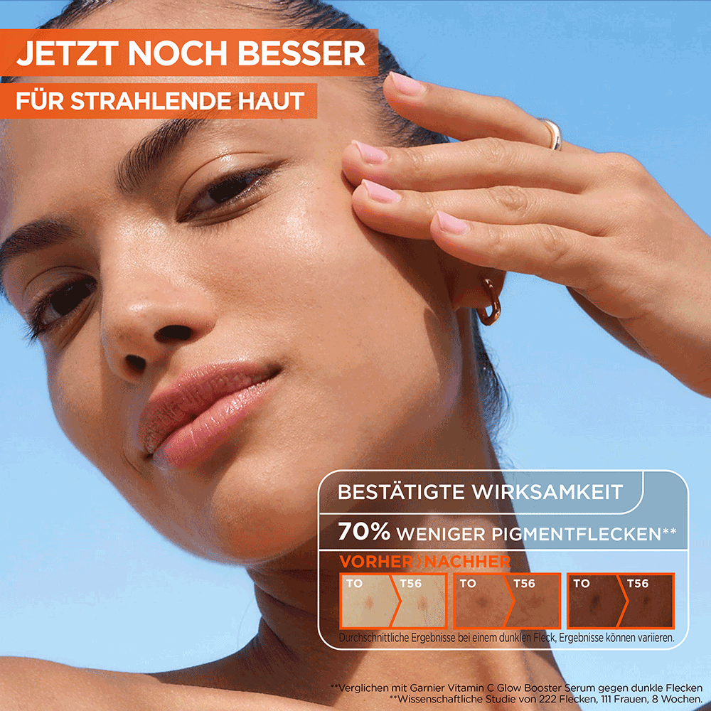 Bild: GARNIER Vitamin C+ Glow Booster Serum 