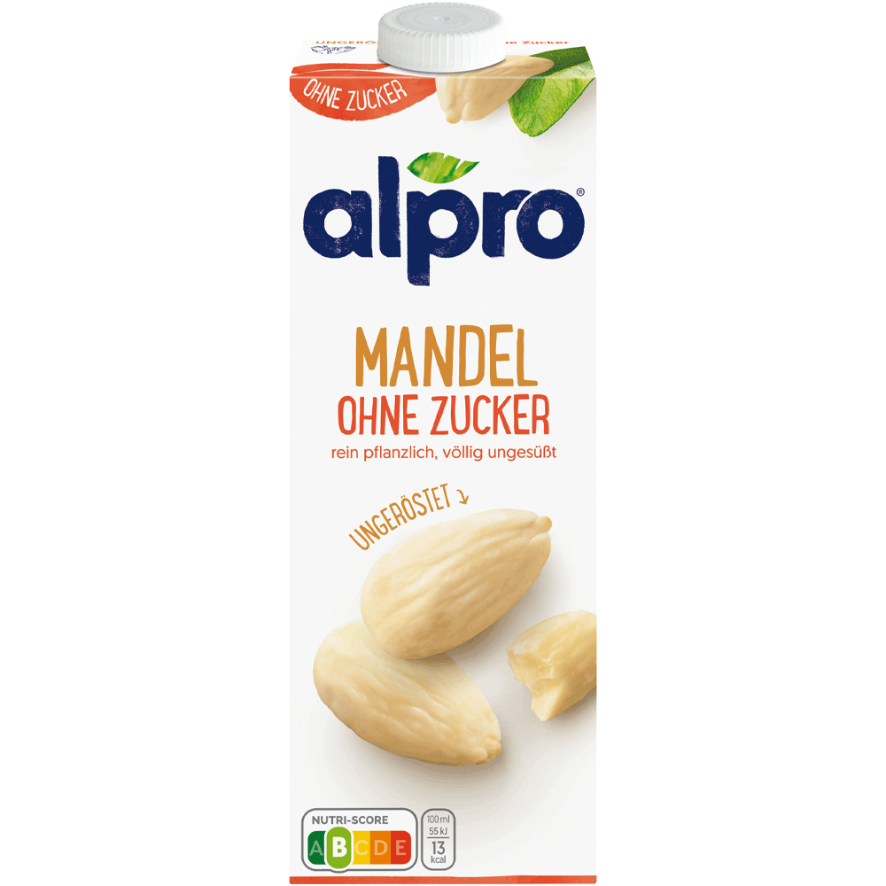 Bild: Alpro Mandel Drink ohne Zucker