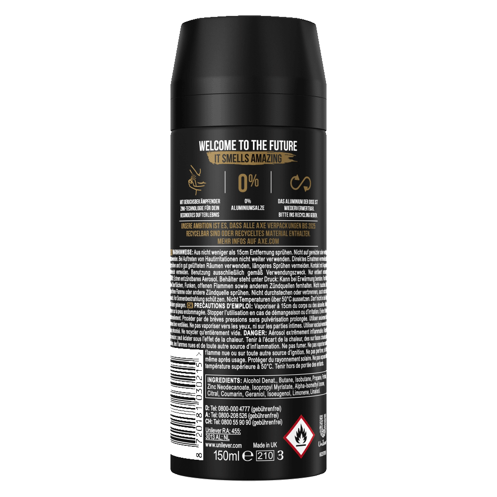 Bild: AXE Gold Temptation Bodyspray
