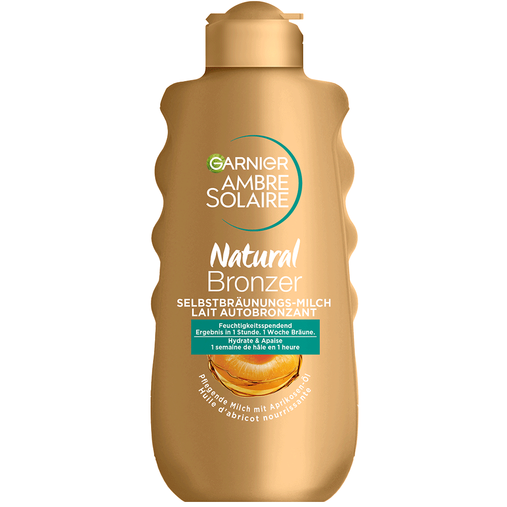 Bild: GARNIER AMBRE SOLAIRE Natural Bräuner Selbstbräunungsmilch