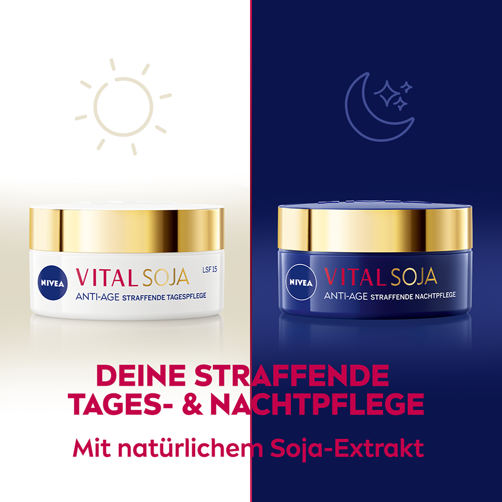 Bild: NIVEA VITAL Soja Nachtpflege Anti-Age