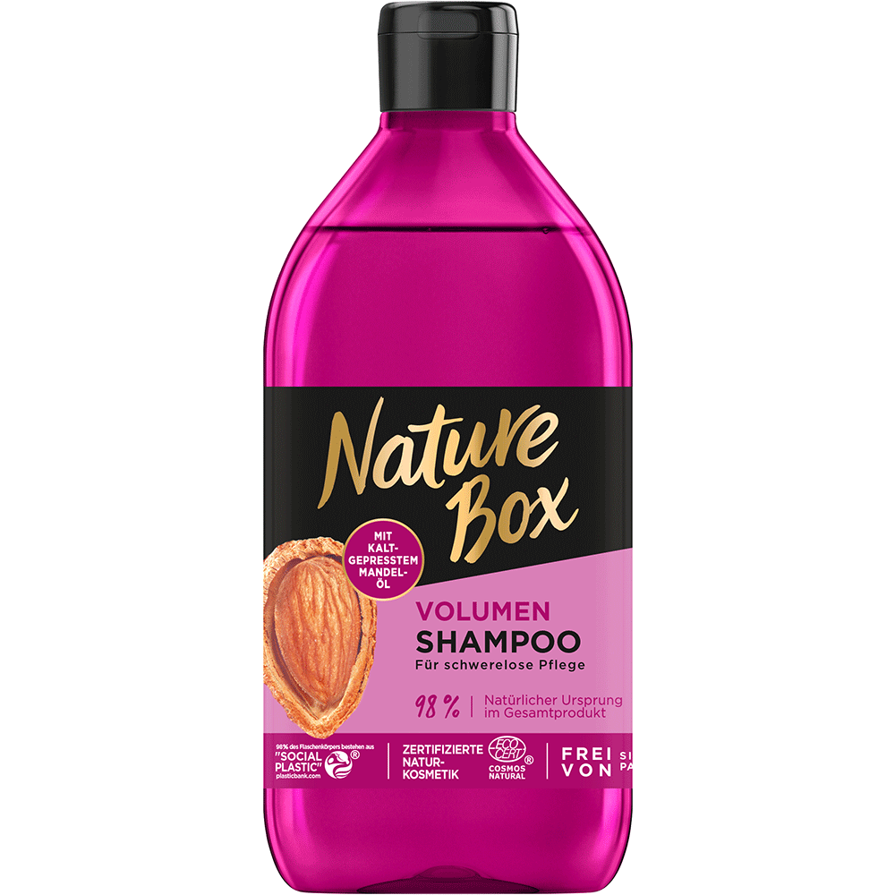 Bild: Nature Box Shampoo Mandel-Öl