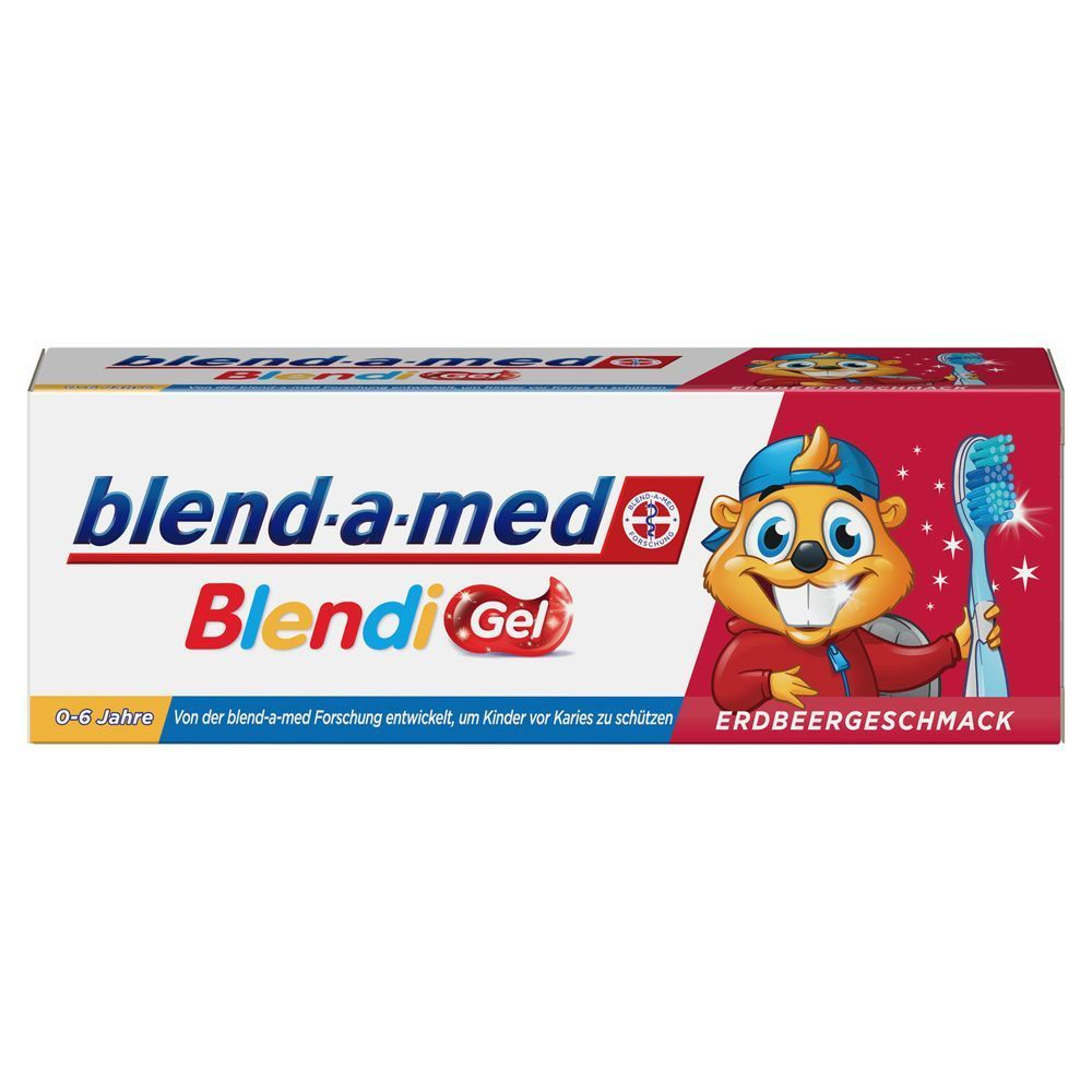 Bild: blend-a-med Blendi Gel Kinder-Zahnpasta