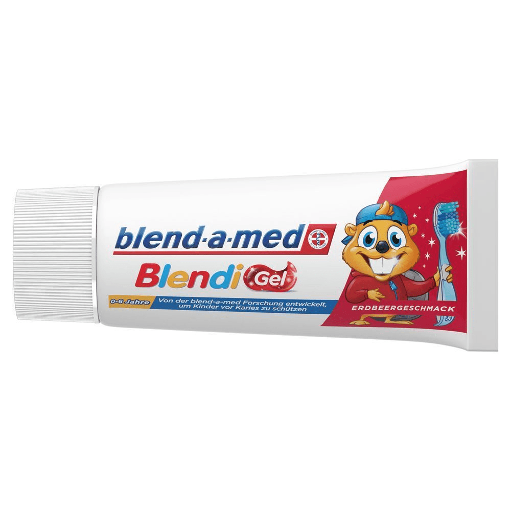 Bild: blend-a-med Blendi Gel Kinder-Zahnpasta