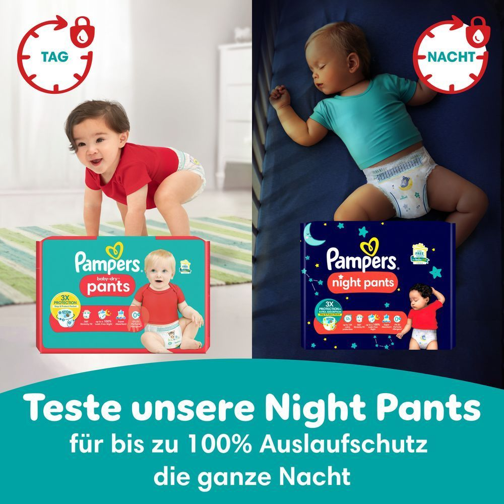 Bild: Pampers Baby-Dry Pants Größe 3, 6kg - 11kg