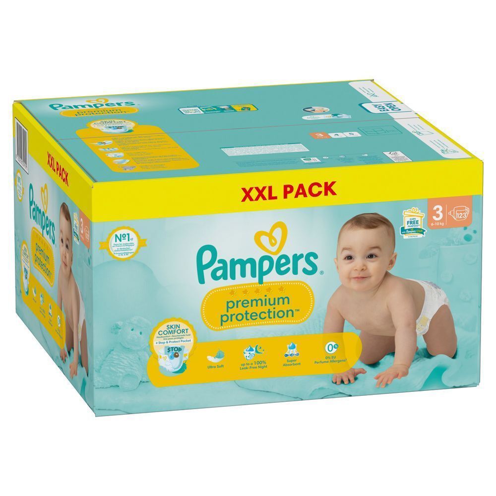 Bild: Pampers Premium Protection Größe 3, XXL PACK