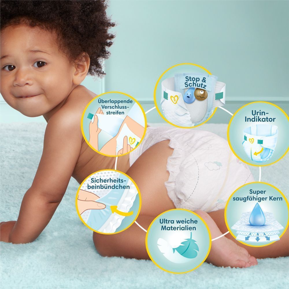 Bild: Pampers Premium Protection Größe 3, XXL PACK