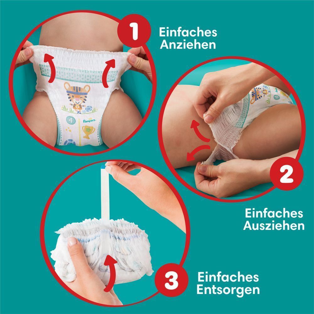 Bild: Pampers Baby-Dry Pants Größe 8, BIG PACK
