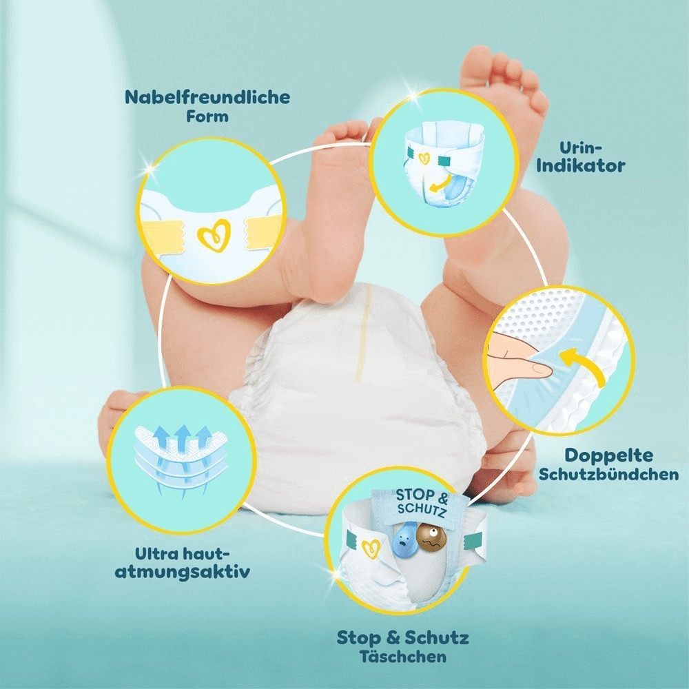 Bild: Pampers Premium Protection Größe Größe 1, 2kg-5kg 