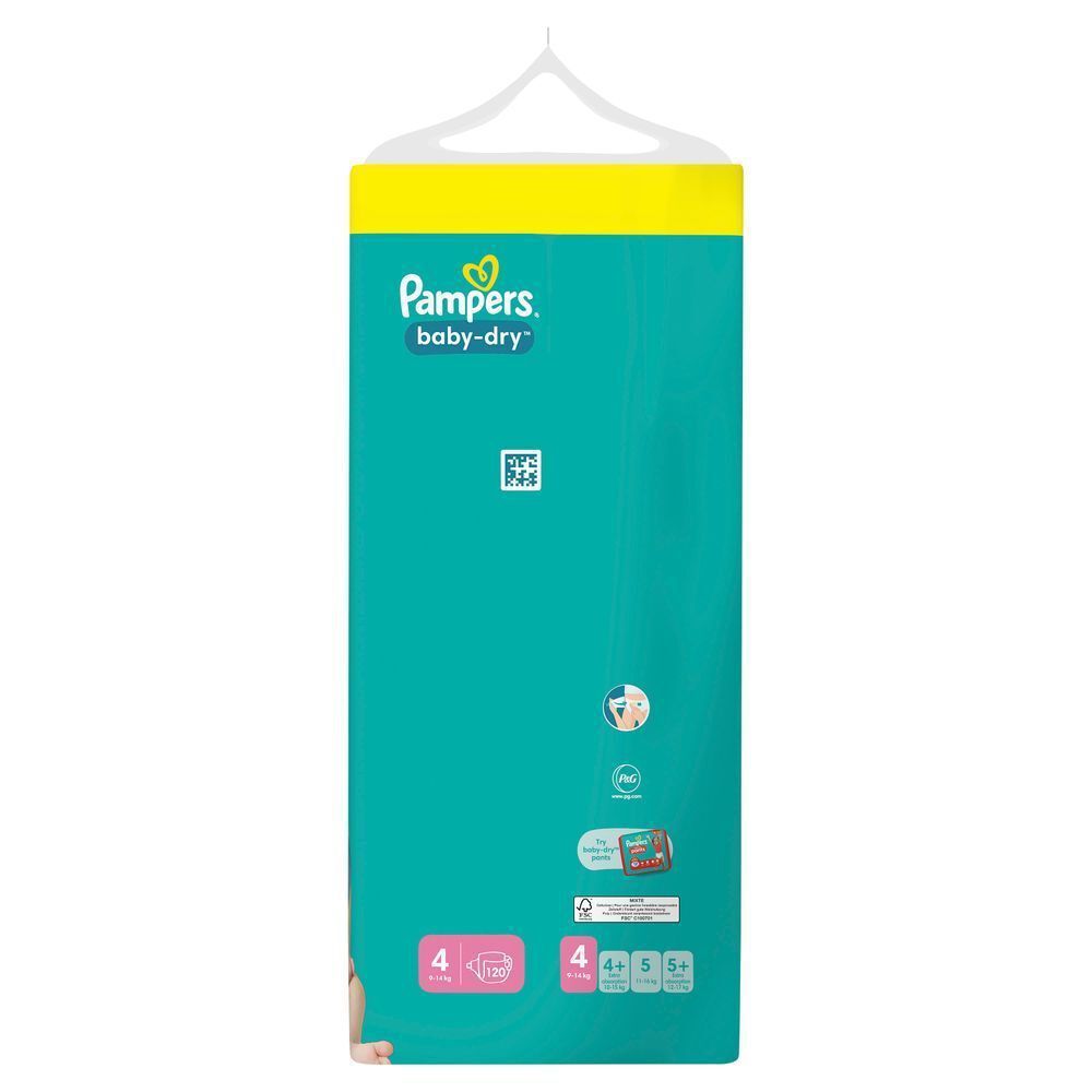 Bild: Pampers Baby-Dry Größe 4, BIG PACK