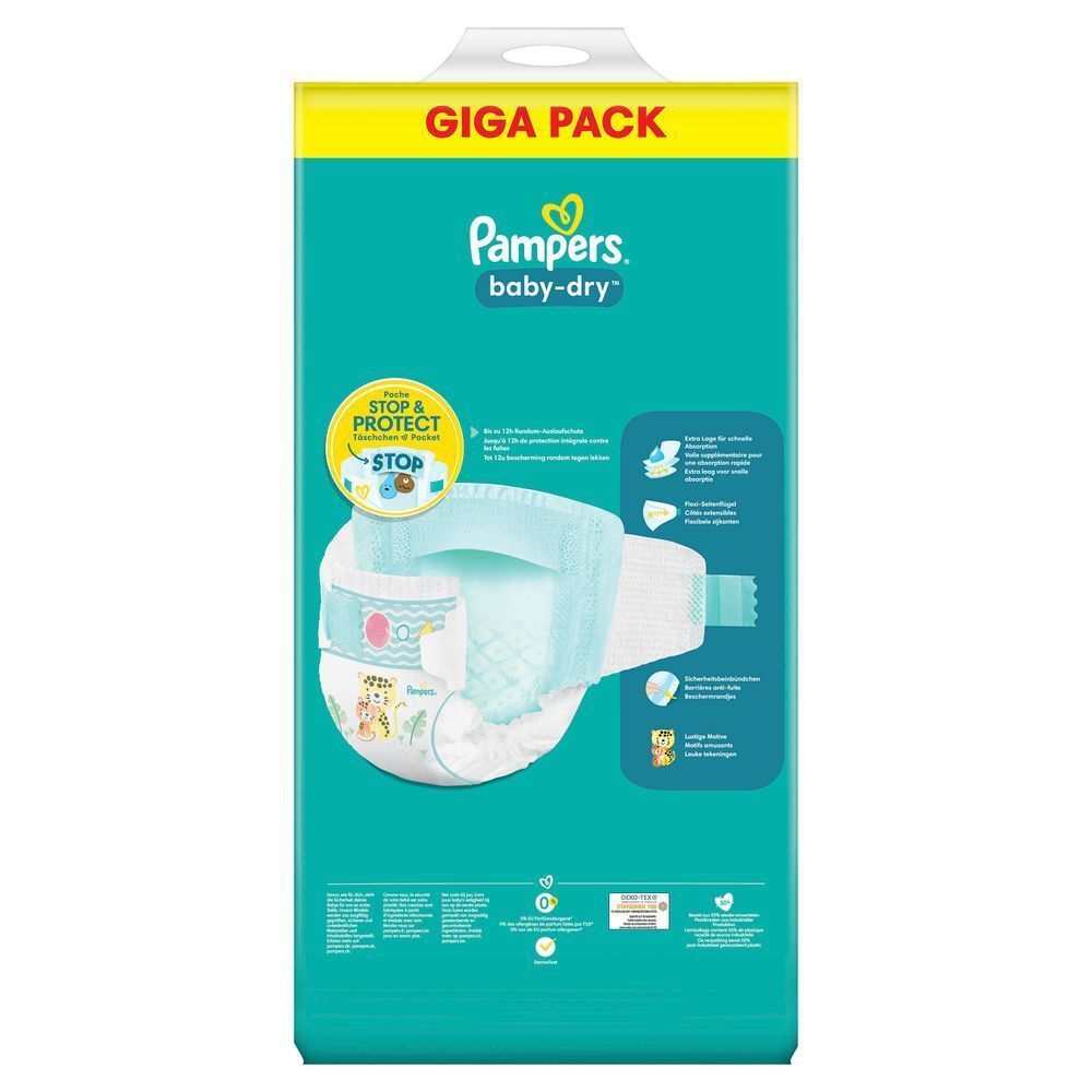 Bild: Pampers Baby-Dry Größe 5, GIGA PACK 