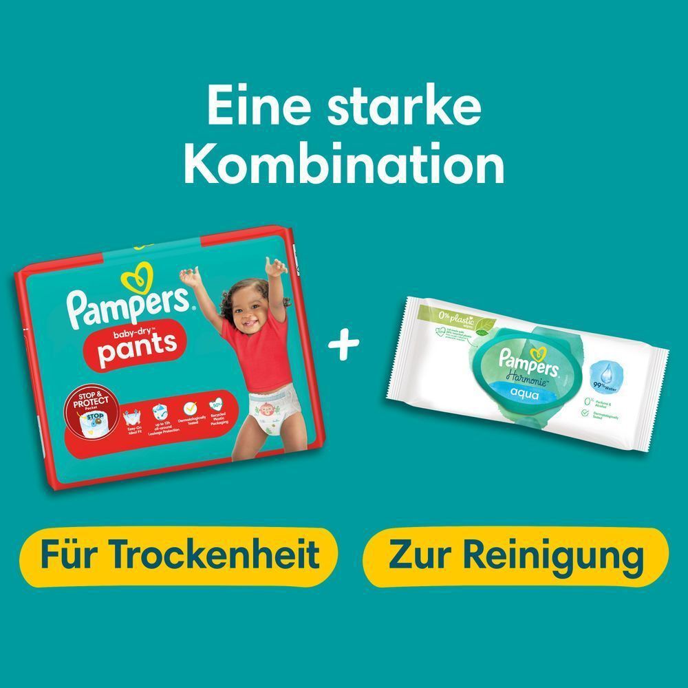 Bild: Pampers Baby-Dry Pants Größe 5, GIGA PACK 