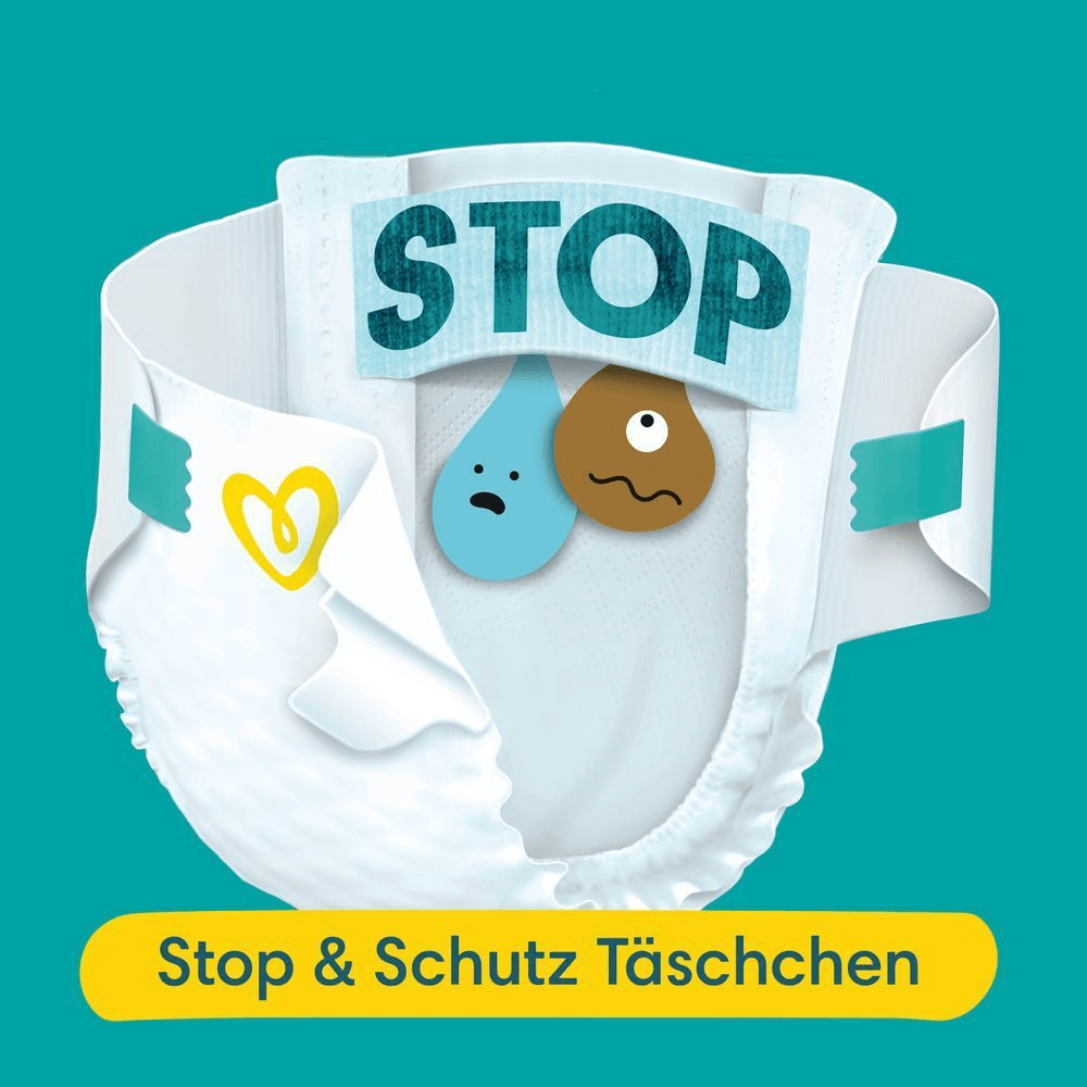 Bild: Pampers Baby-Dry Größe 4, 9kg - 14kg