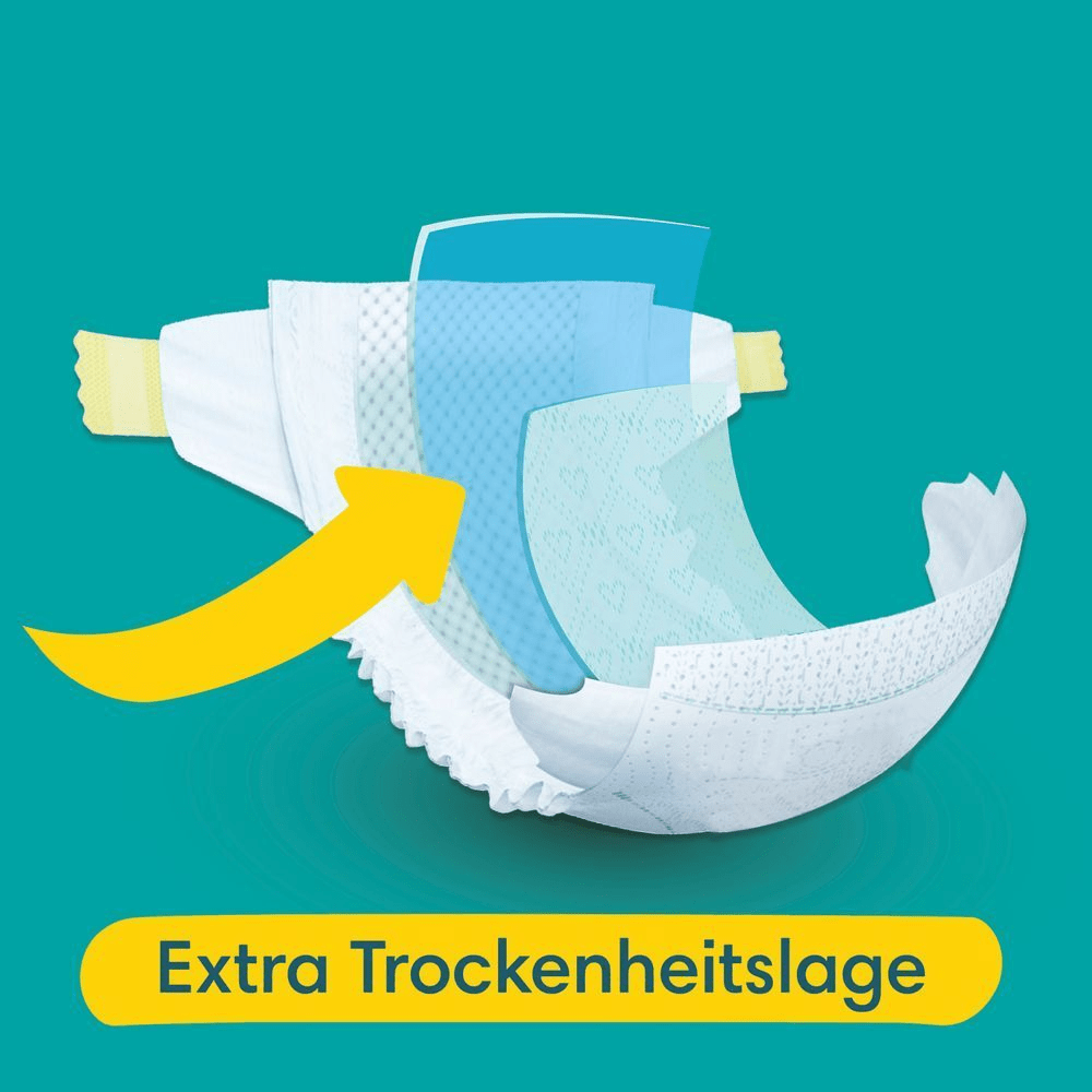 Bild: Pampers Baby-Dry Größe 4, 9kg - 14kg