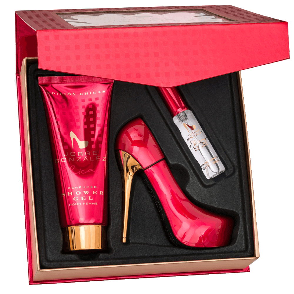 Bild: Jorge Gonzalez Chicas Geschenkset Eau de Parfum 50 ml + 15 ml + Duschgel 120 ml