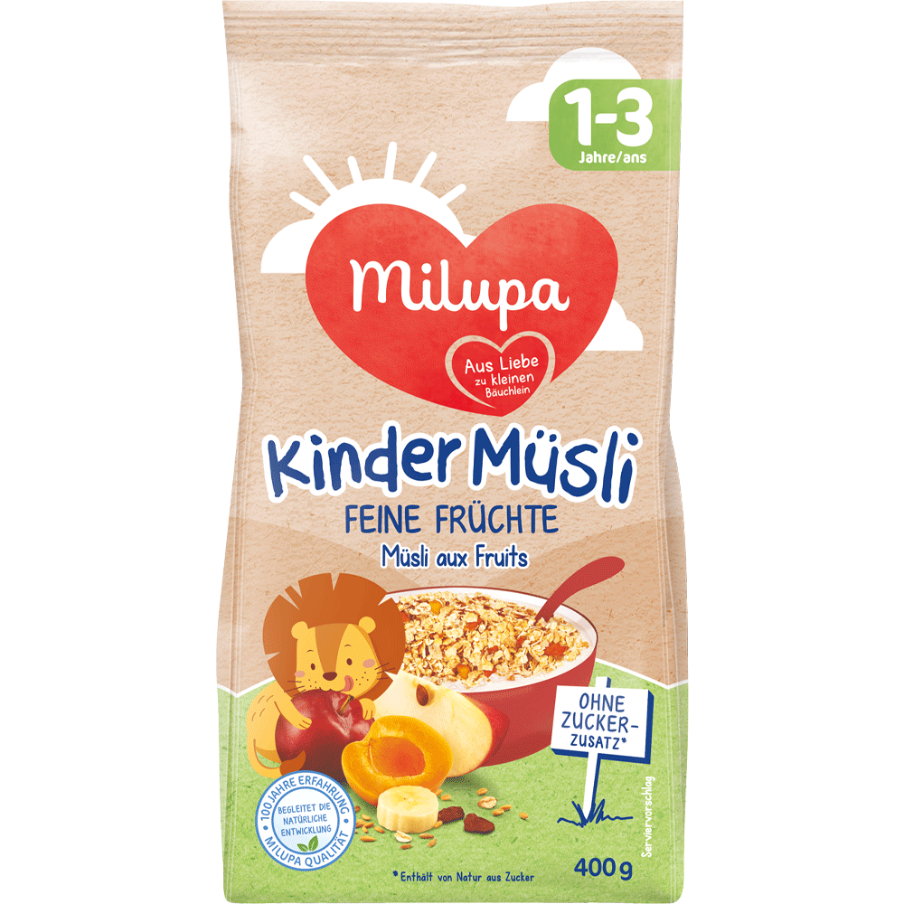 Bild: Milupa Kindermüsli Früchte