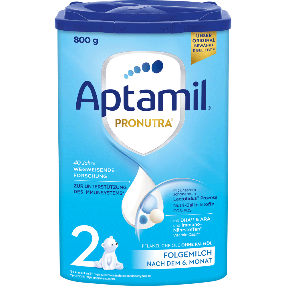 Bild: Aptamil 2 Pronutra, Folgemilch