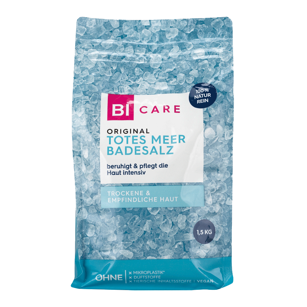 Bild: BI CARE Totes Meer Badesalz