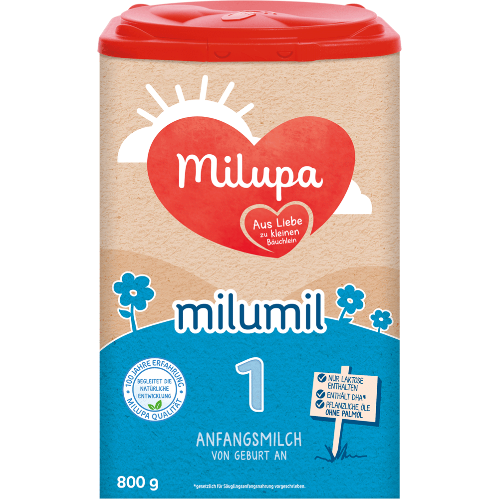 Bild: Milupa Milumil 1, Anfangsmilch