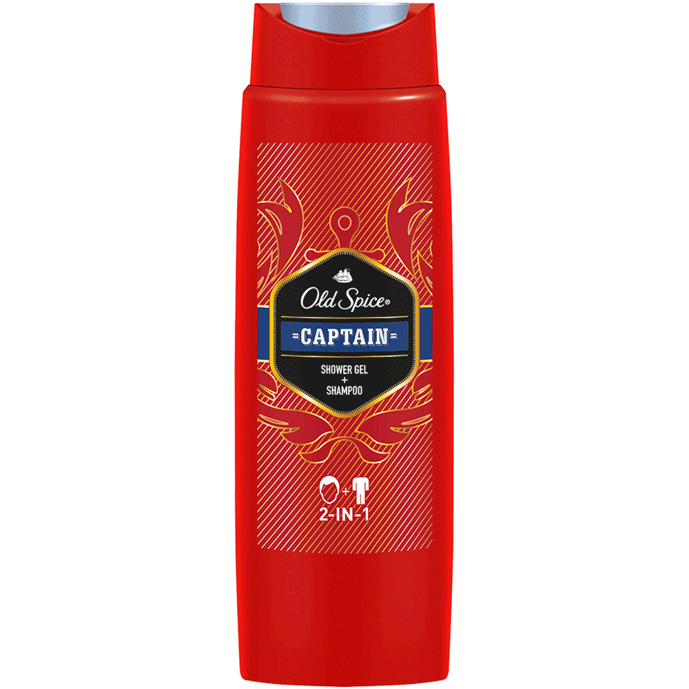 Bild: Old Spice Captain Duschgel & Shampoo Für Männer