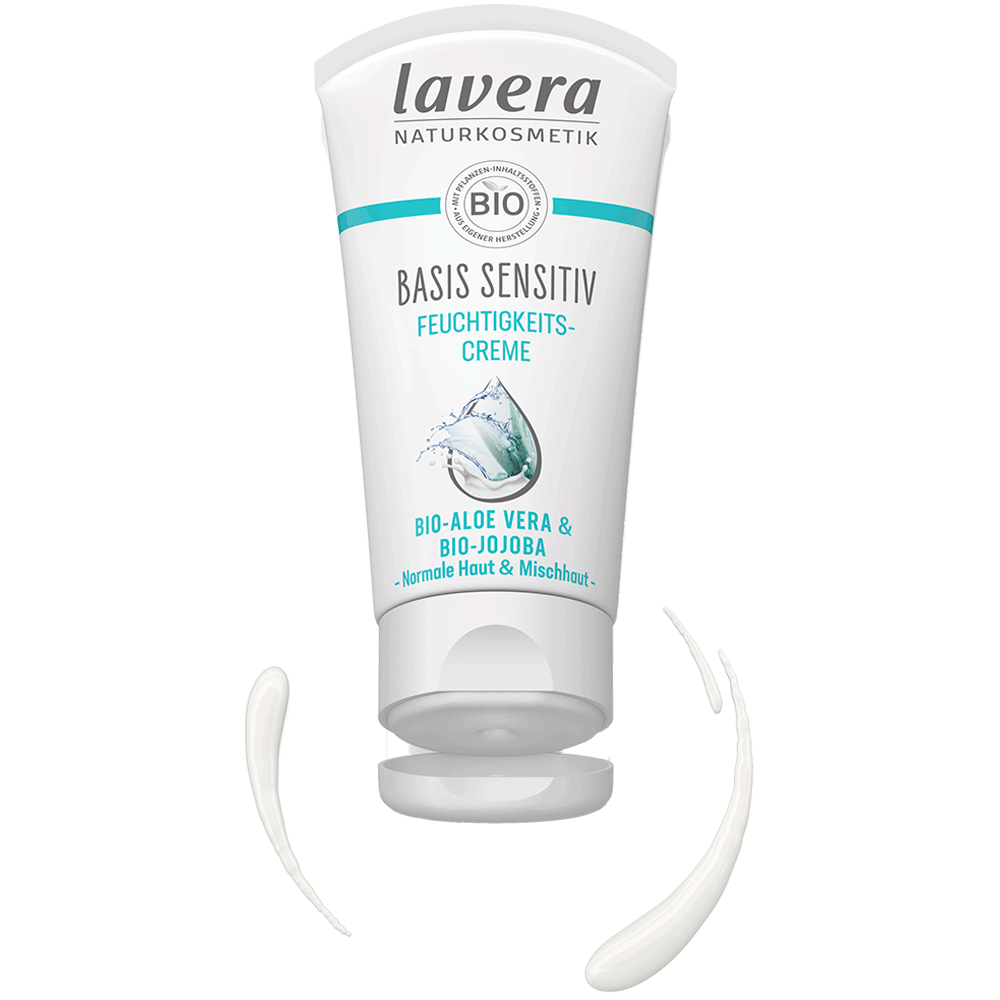 Bild: lavera Basis Sensitiv Feuchtigkeitscreme