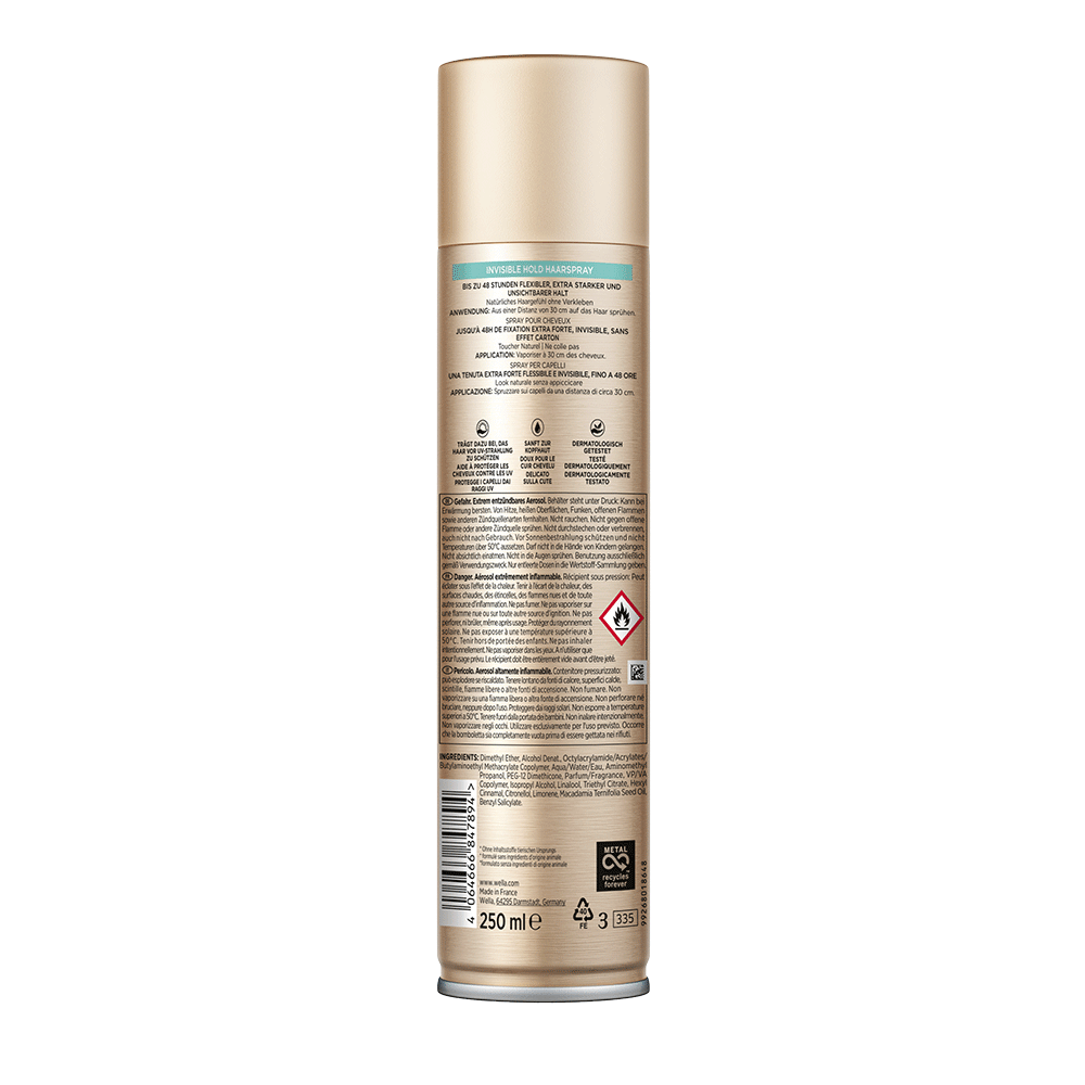 Bild: WELLA wellaflex Haarspray Invisible Hold