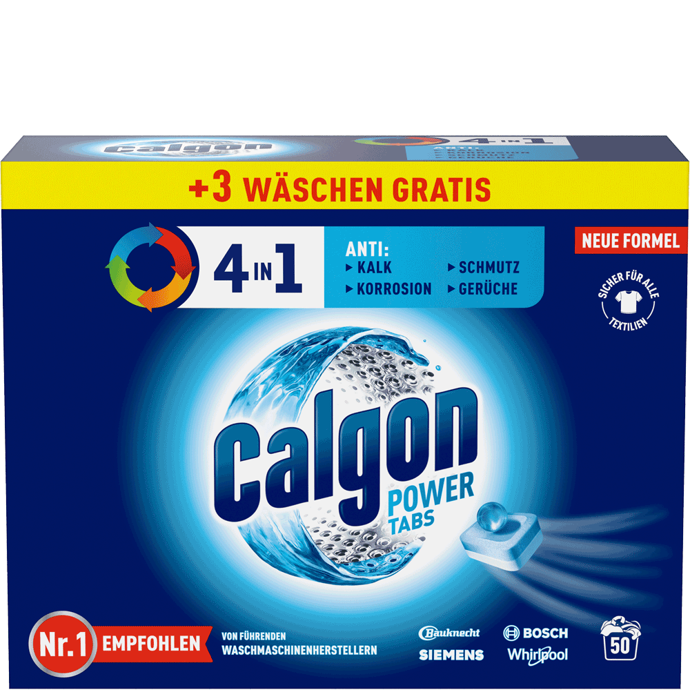 Bild: Calgon Power Tabs