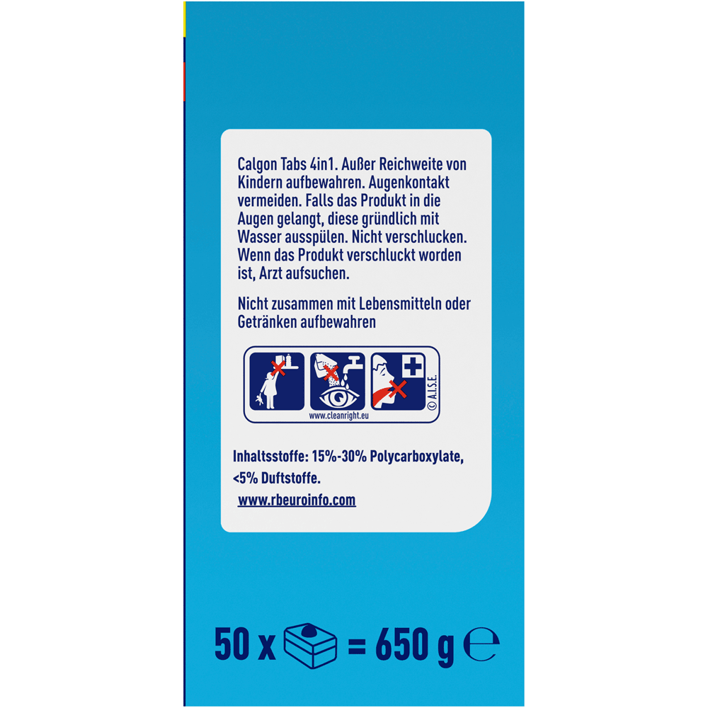Bild: Calgon Power Tabs
