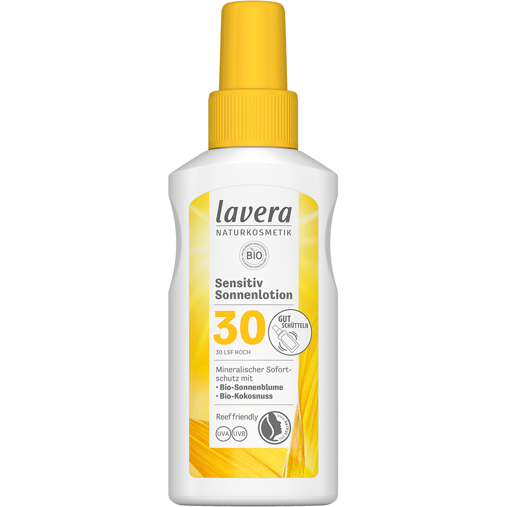 Bild: lavera Sonnenlotion Sensitiv