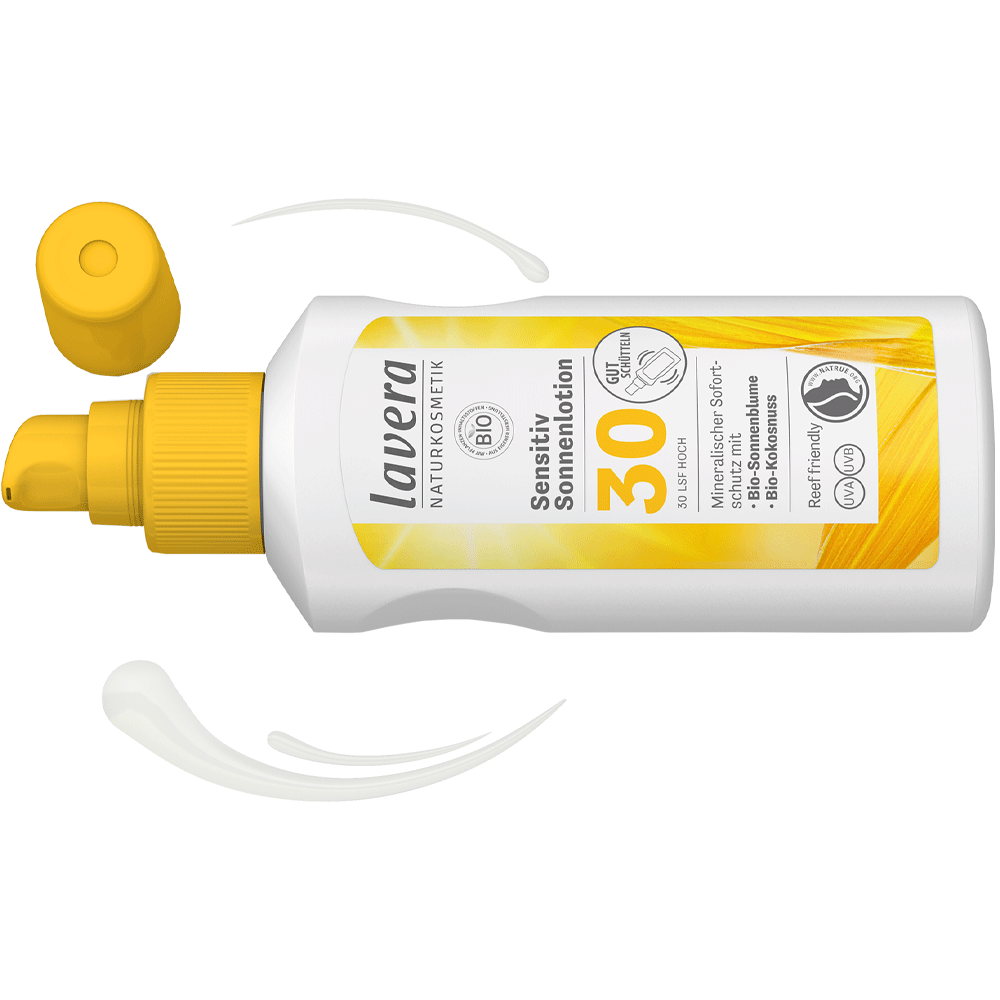 Bild: lavera Sonnenlotion Sensitiv