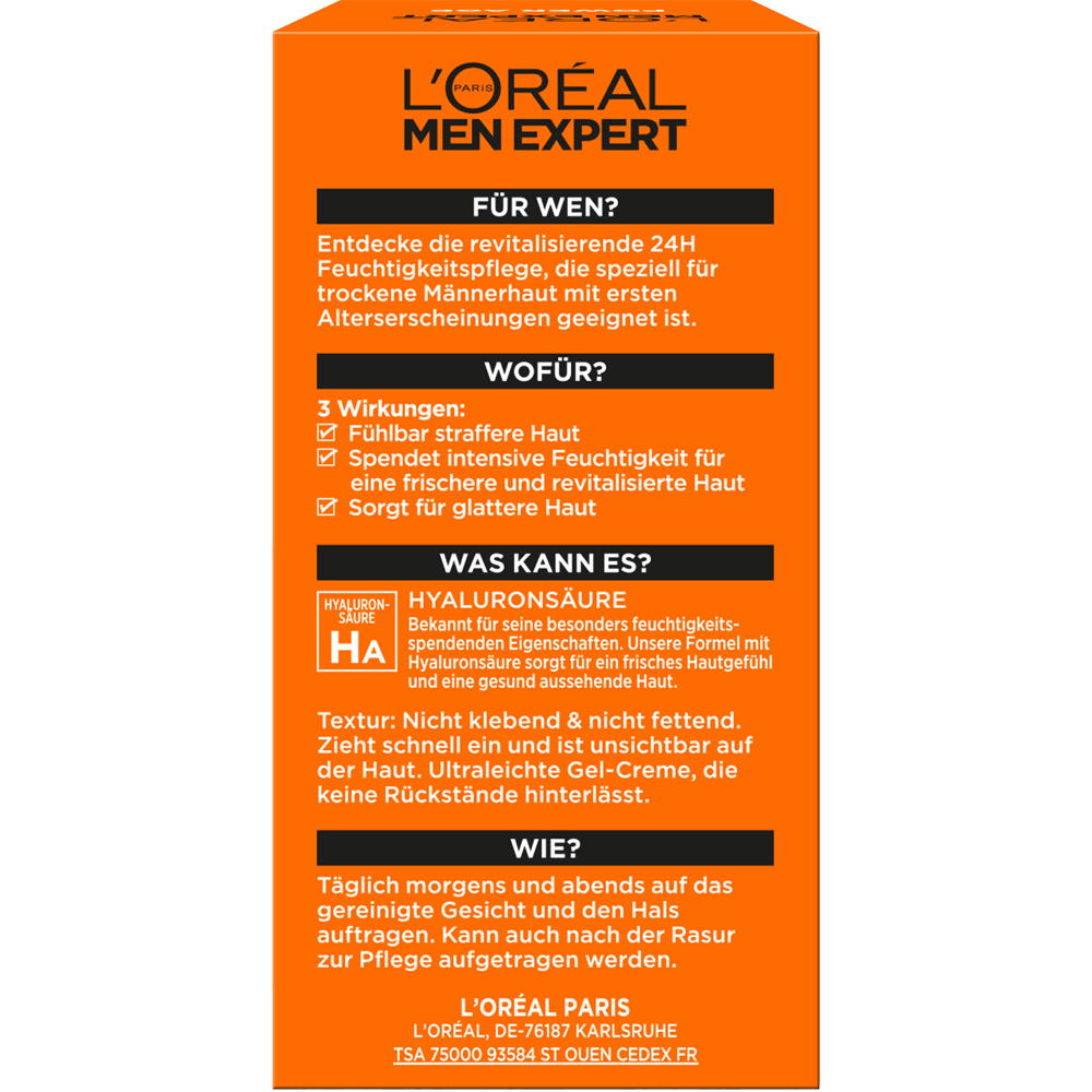 Bild: L'ORÉAL PARIS MEN EXPERT Power Age Feuchtigkeitspflege